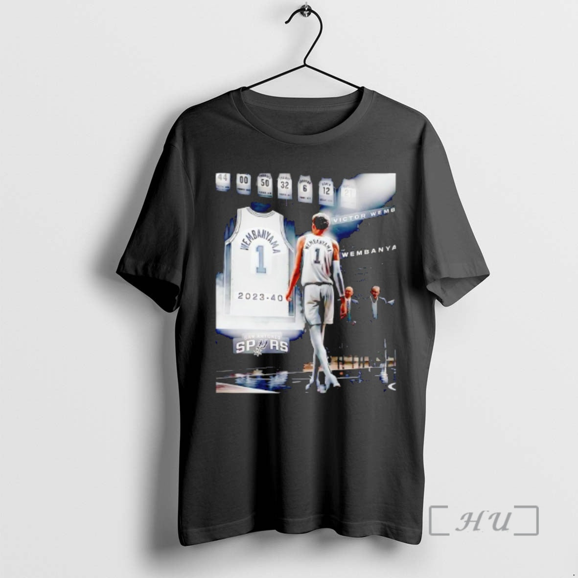 Officials Victor Wembanyama 1 San Antonio Spurs Basketball T-Shirts