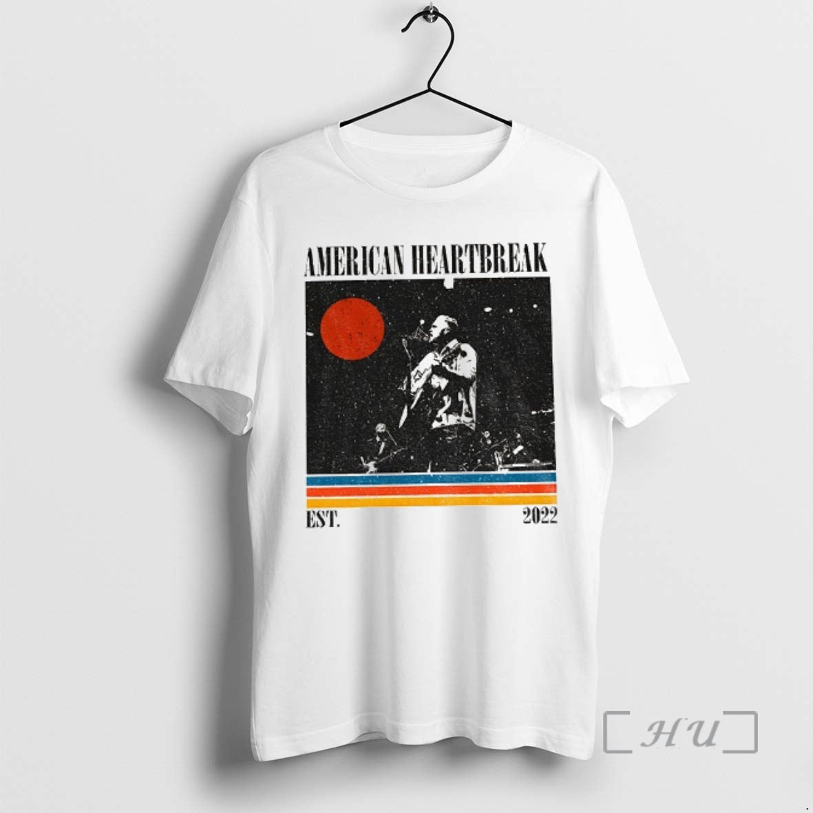 Officials Vintage Zach Bryan American Heartbreak Est 2022 T-Shirts