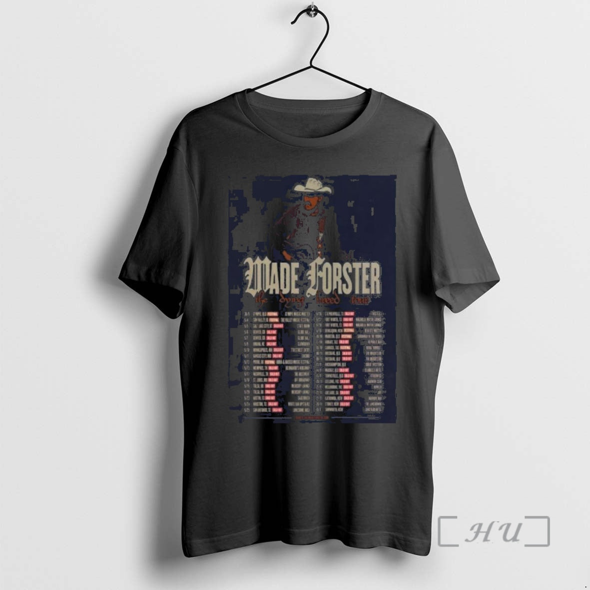 Officials Wade Forster 2026 Dying Breed Tour T-Shirts