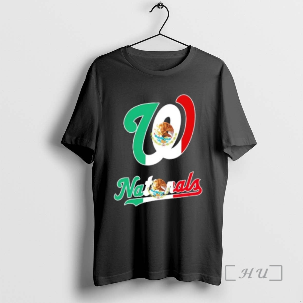 Officials Washington Nationals Baseball X Mexican Flag T-Shirts