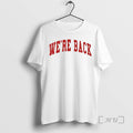 Officials Were Back Red Letter T-Shirts