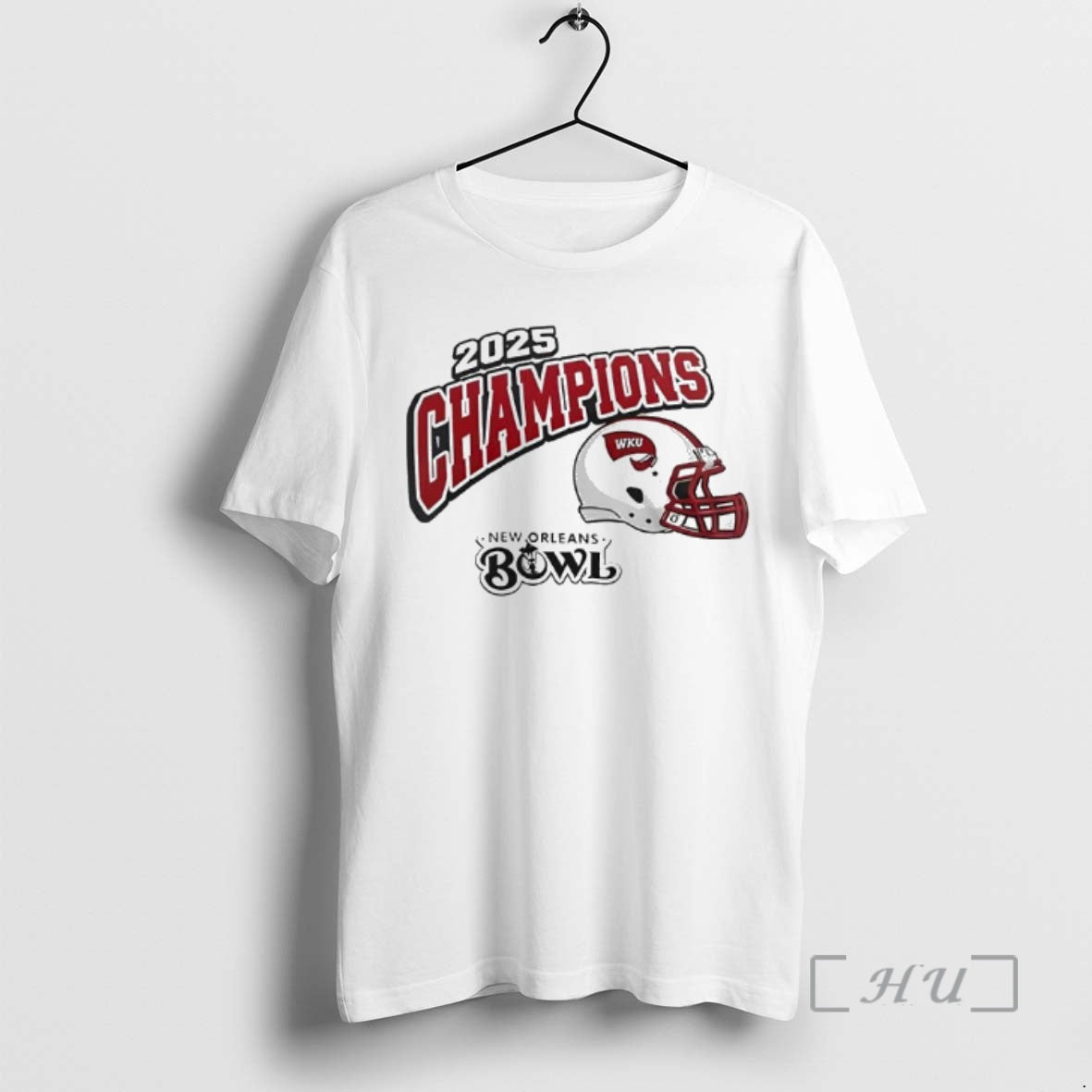 Officials Western Kentucky Hilltoppers New Orleans Bowl 2025 Champions T-Shirts