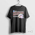 Officials Western Michigan Broncos 2025 Myrtle Beach Bowl Champions Helmet T-Shirts