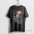 Officials Widespread Panjc Atlanta Ga 2015 Music Concert Rock Band Tour T-Shirts