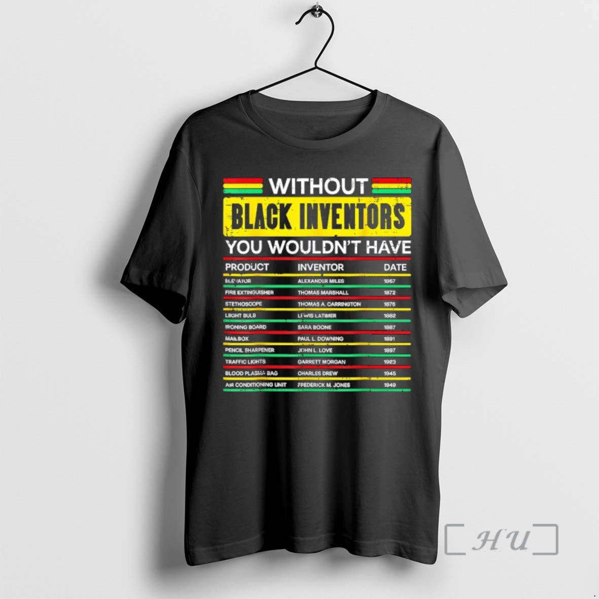 Officials Without Black Inventors History Month African T-Shirts