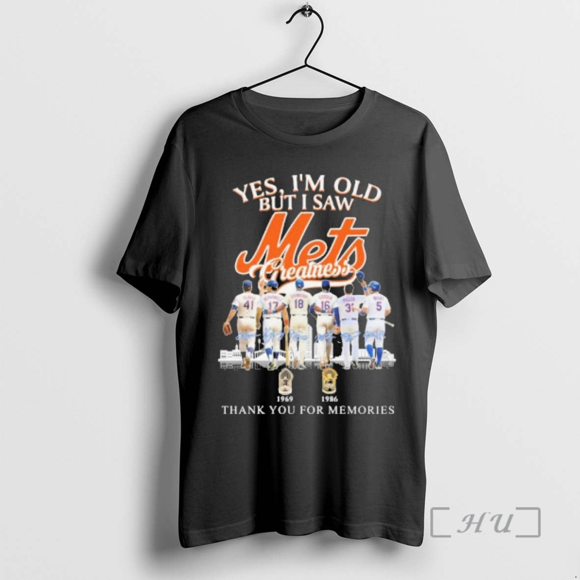 Officials Yes Im Old But I Saw New York Mets Legends Greatness Premium T Shirts