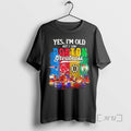 Officials Yes Im Old But I Saw Boston City Sports Greatness Skyline T-Shirts
