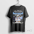 Officials Yes Im Old But I Saw North Carolina Tar Heels Greatness Players Skyline Signatures T-Shirts