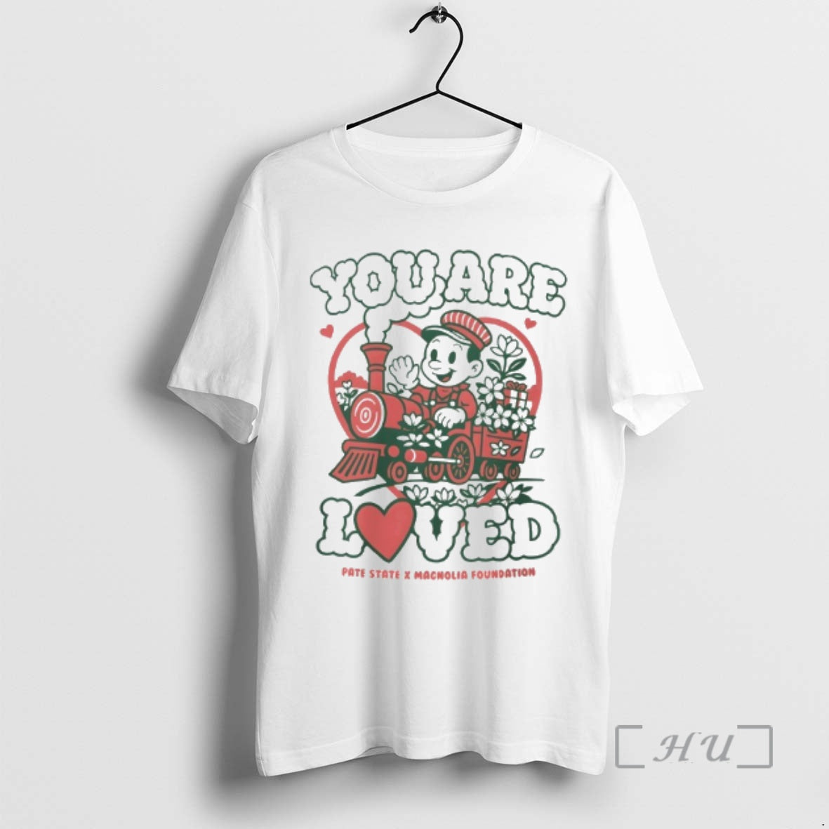 Officials You Are Loved Magnolia Foundation X Pate State T-Shirts