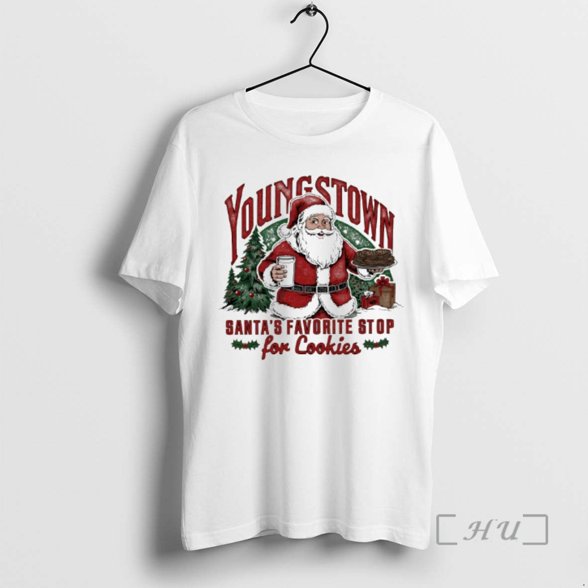 Officials Youngstown Santas Favorite Stop Cookies T-Shirts