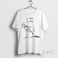 Officials Zebra Stripes I Think Stress T-Shirts