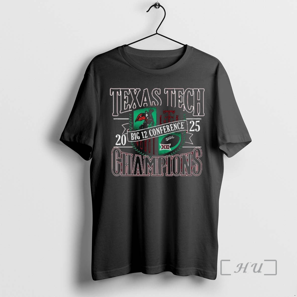 Officials Texas Tech Red Raiders 2025 Big 12 Champions Generation Talent T-Shirts