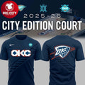 Oklahoma City Thunder 2025-26 City Edition Court Two Sided Shirt