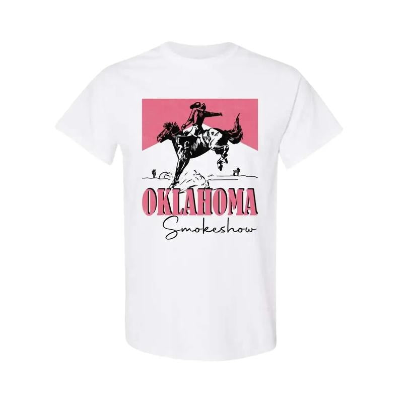 Oklahoma Smokeshow Shirt Western Oklahoma Smokeshow Cowboy Rodeo T-Shirts