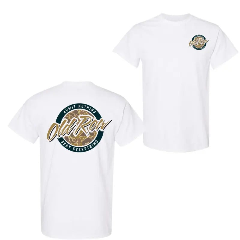 Old Row 80s Camo Circle Pocket Shirt T-Shirts