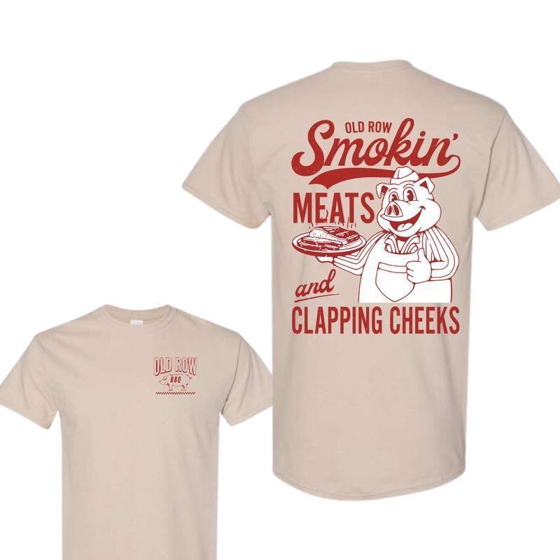 Old Row Smokin' Meats 2 Sides DRG T-Shirts