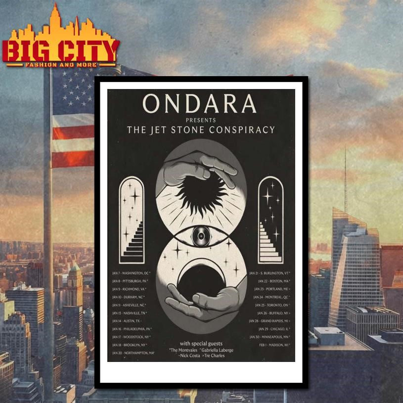 Ondara US And Canada 2026 Tour Poster Shirt