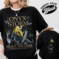Onyx Storm Brave Dark Shirt Fourth Wing Shirt Dragon Rider Shirt Basgiath War College Shirt Violet Sorrengail T-Shirts