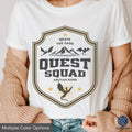 Onyx Storm Shirt Quest Squad Badge Fourth Wing Xaden Riorson Violet Bookish Top Romantasy Fan Ridoc Dragon Aretian Rider T-Shirts