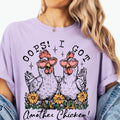 Oops I Got Another Chicken Shirt ~ Relaxed Fit Printed USA Womenswear Casual Comfort Cotton Top Athletic Boho Chic T-Shirts