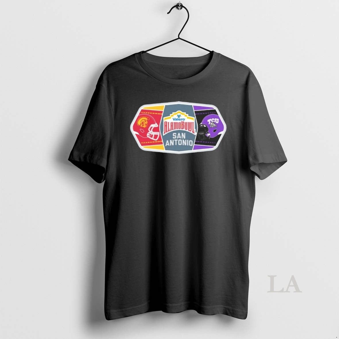 Original 2025 Valero Alamo Bowl 2 Team Trojans Vs Horned Frogs Alamodome San Antonio December T-Shirts