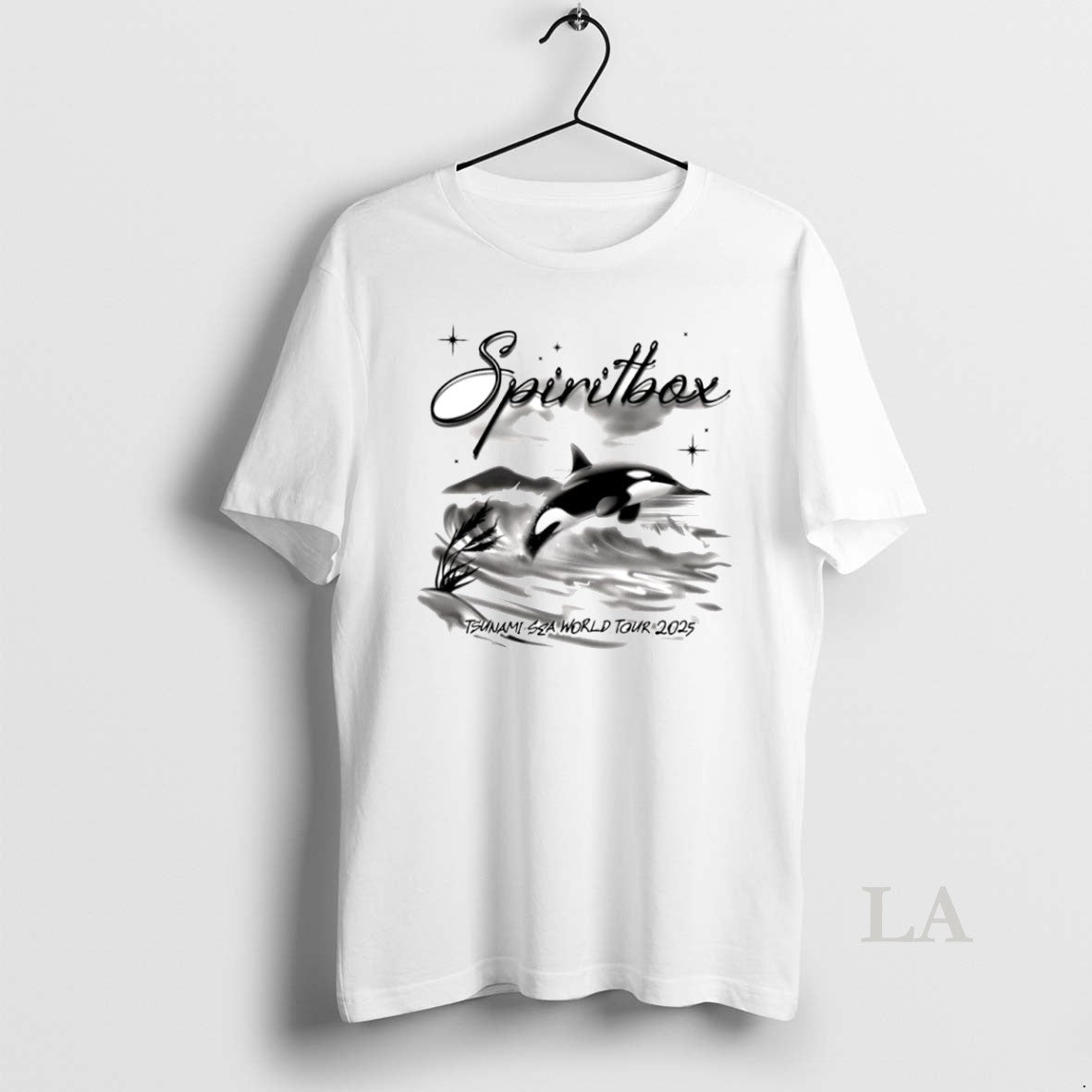 Original Airbrush Orca Sea World Tour 2025 Circle T-Shirts