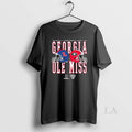 Original Allstate Sugar Bowl 2026 Ole Miss Vs Georgia Helmet Matchup T-Shirts