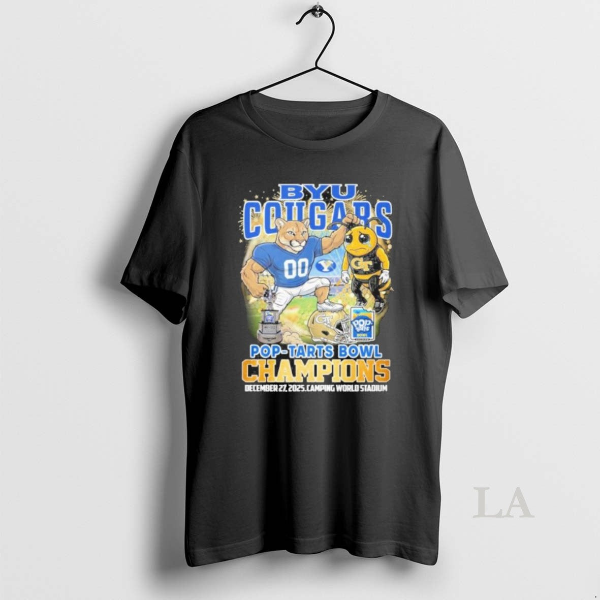 Original Byu Cougars Mascot Pop Tarts Bowl Champions T-Shirts