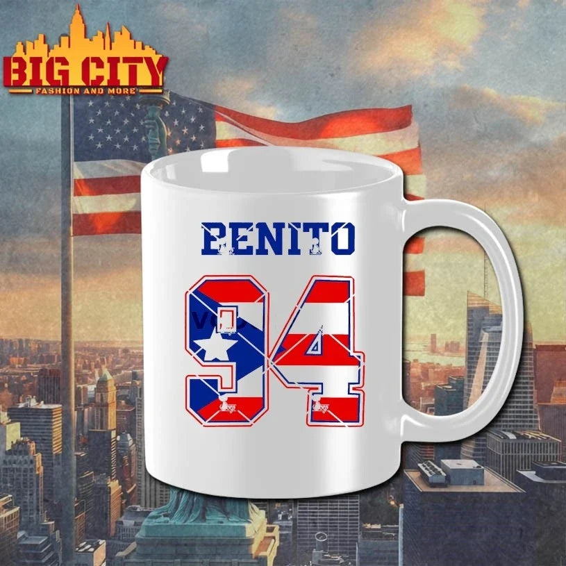 Original Benito 94 Puerto Rico Flag T-Shirt