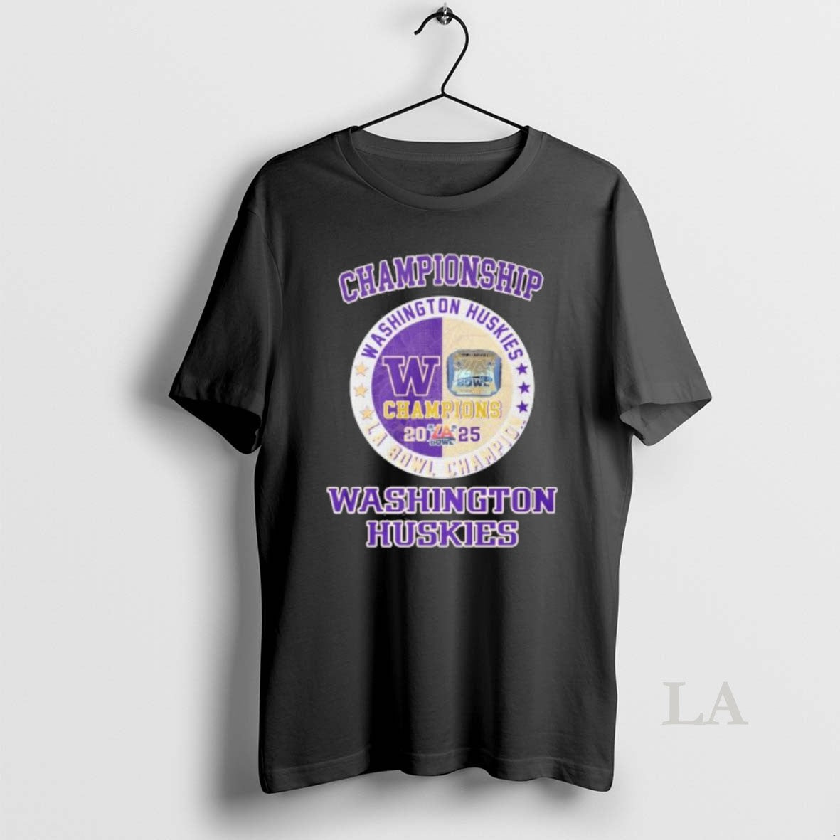 Original Championship 2025 Washington Huskies La Bowl Champions T-Shirts