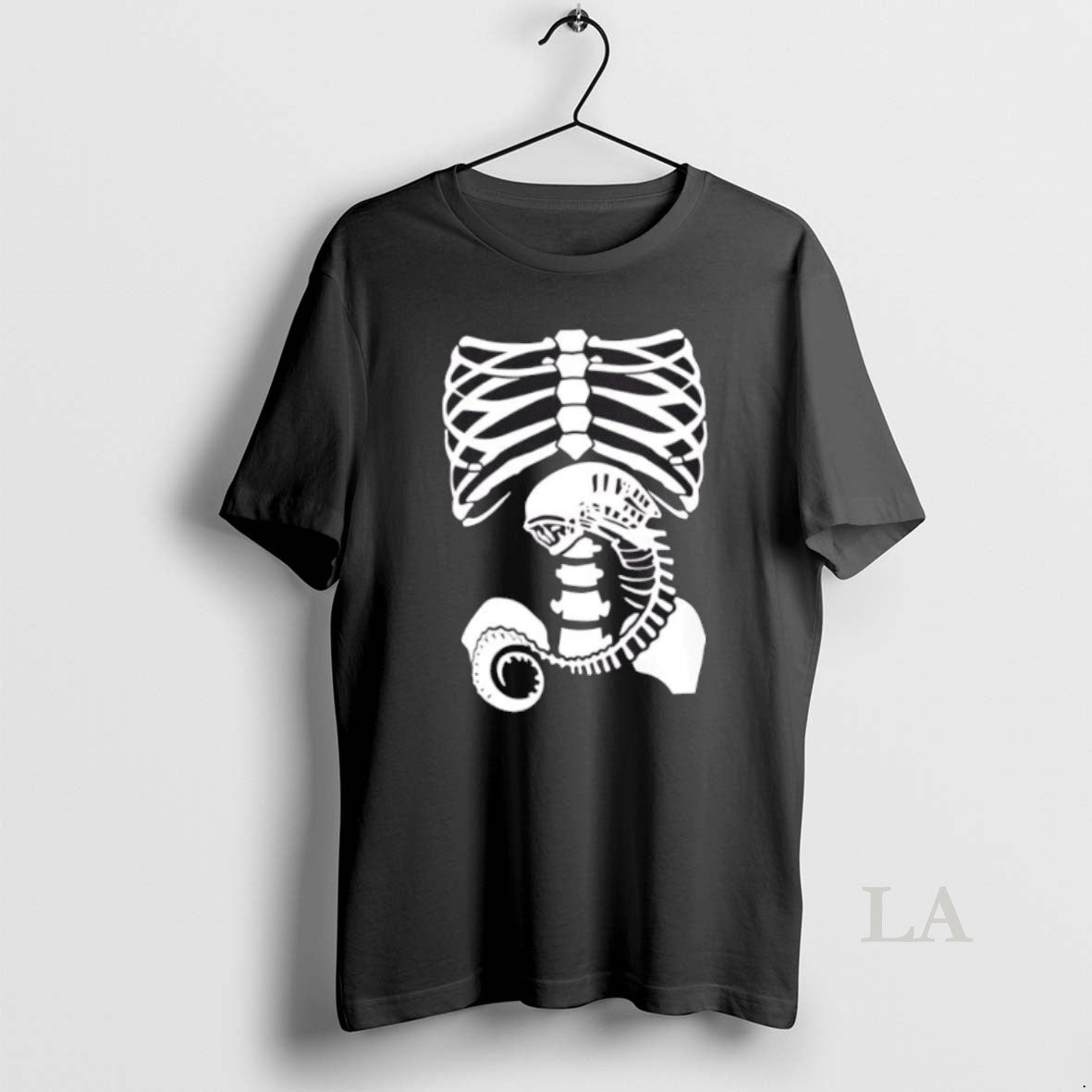 Original Chestburster Rib Cage Alien Horror Movie T-Shirts