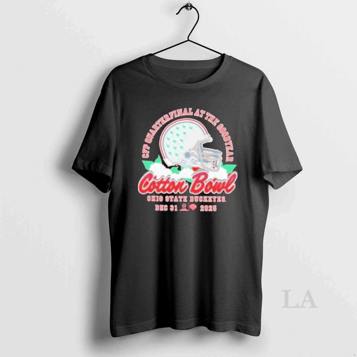Original College Football Playoff 2026 Ohio State Cotton Bowl Bound T-Shirts