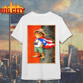 Original Coqui Frog Puerto Rico Flag Puerto Rican Taino Boricua T-Shirt