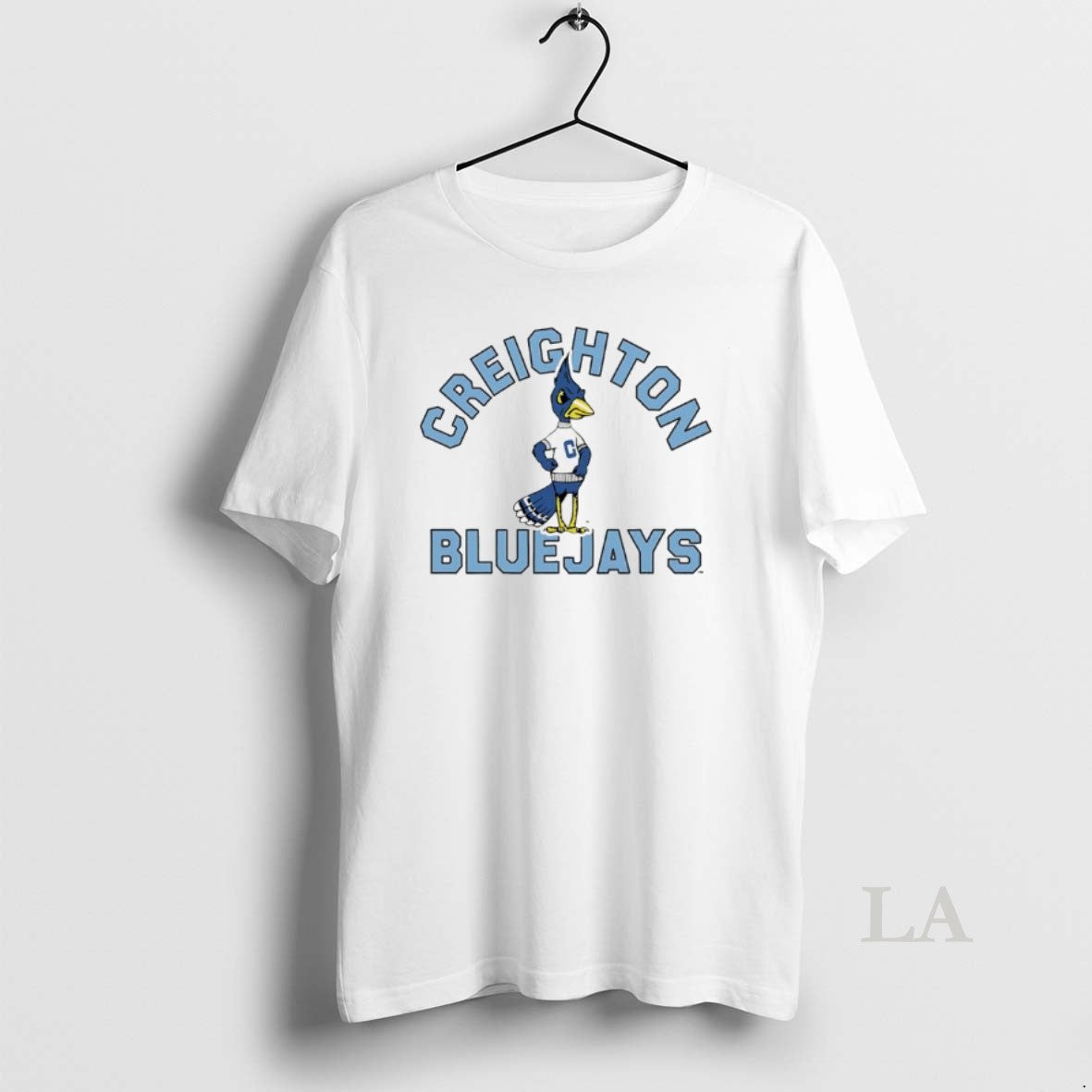 Original Creighton Bluejays Ncaa Billy Bluejay Wordmark Curved T-Shirts