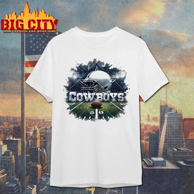 Original Dallas Cowboys Football Logo Dallas Cowboys Helmet T-Shirt