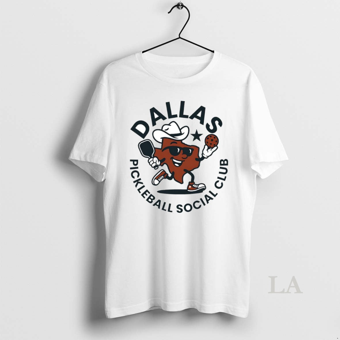 Original Dallas Pickleball Social Club Circle T-Shirts
