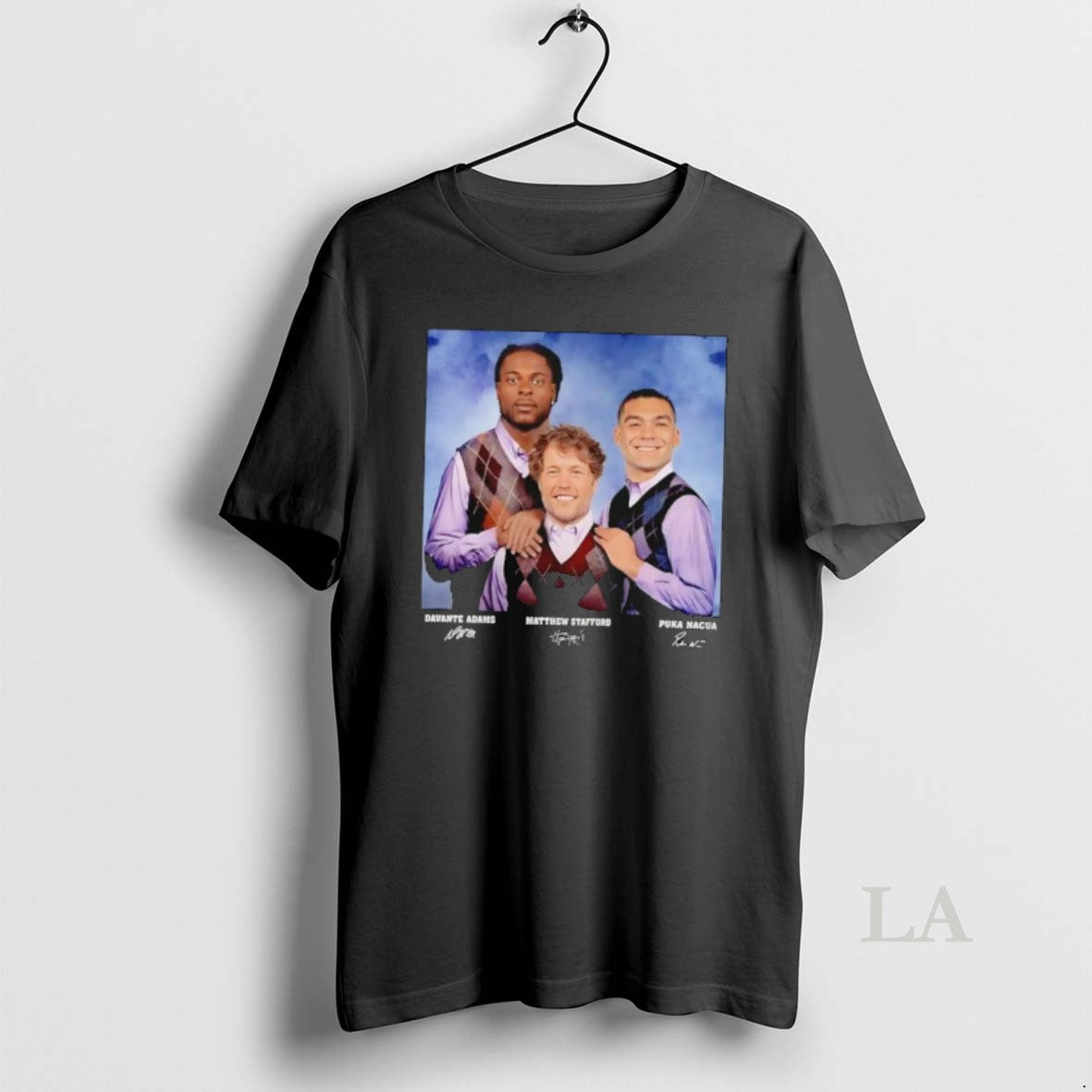 Original Davante Adams Puka Nacua Matthew Stafford Football Los Angeles Step Brothers T-Shirts