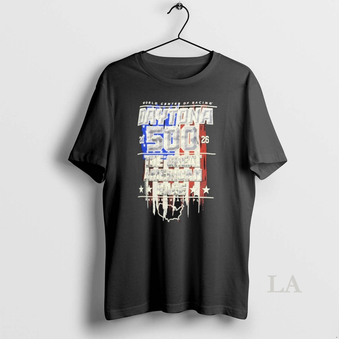 Original Daytona International Speedway Checkered Flag Sports 2026 Daytona 500 Great American Race World T-Shirts