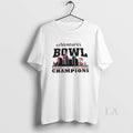 Original Delaware Blue Hens 68 Ventures Bowl Champions Skyline T-Shirts