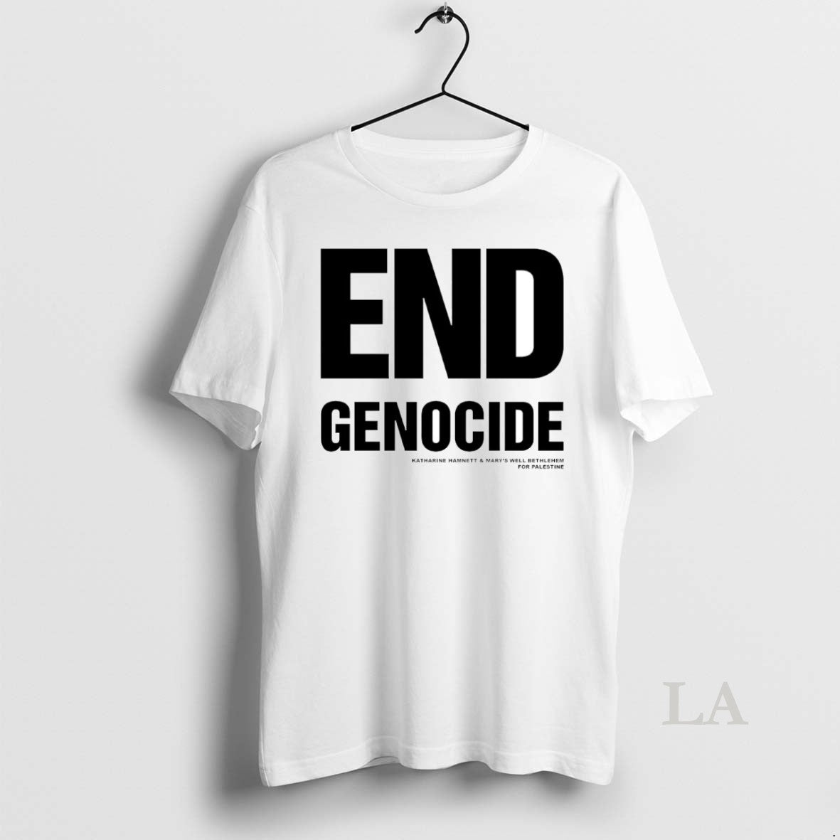 Original End Genocide Katharine Hamnett Circle T-Shirts