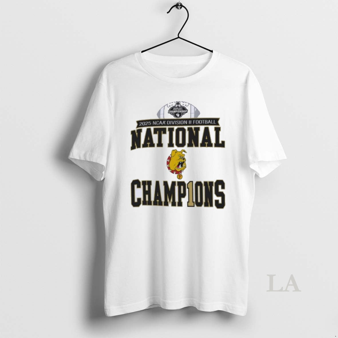 Original Ferris State Bulldogs 2025 Ncaa Dii Football National Champions T-Shirts