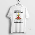 Original Grinch Yoga I Identify As Tree Lit Outside Dead T-Shirts