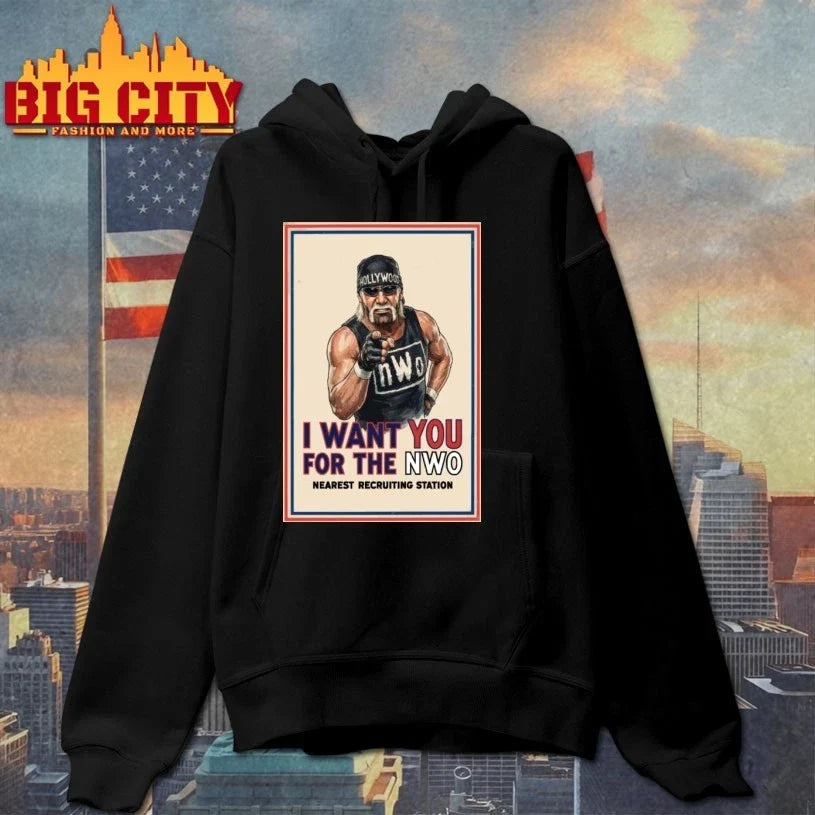 Original I Want You to Join the NWO – Wrestling poster shirt