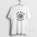 Original Im Fine This Is Fine Everything Is Fine Lights Circle T-Shirts