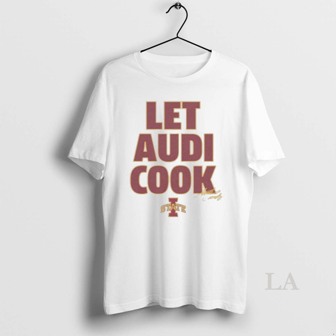Original Iowa State Basketball Audi Crooks Let Audi Cook T-Shirts