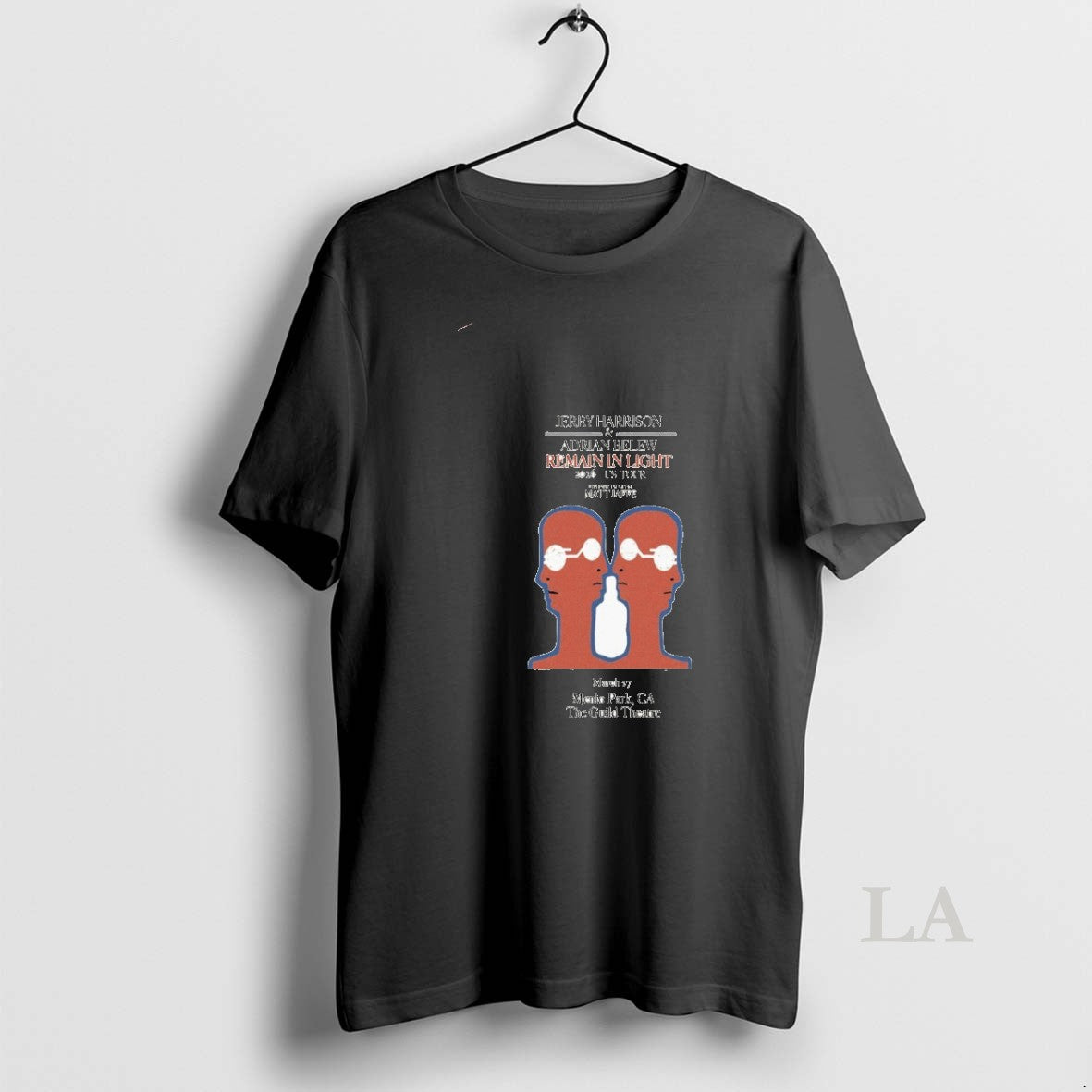 Original Jerry Harrison Adrian Belew Mar 27 2026 Menlo Park Ca Event T-Shirts