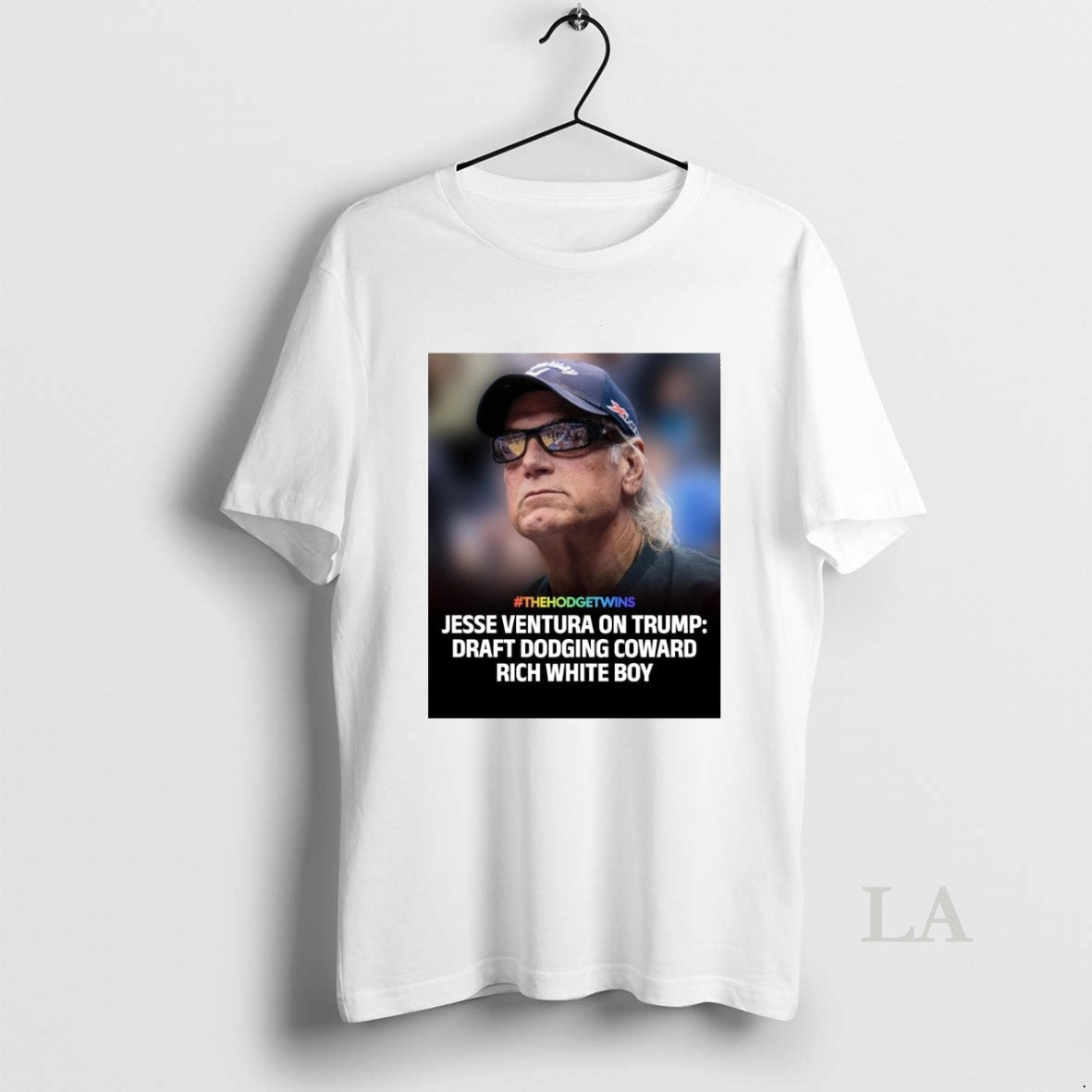 Original Jesse Ventura Trump Draft Dodging Coward Rich White _ce_92_ce_bfy T-Shirts