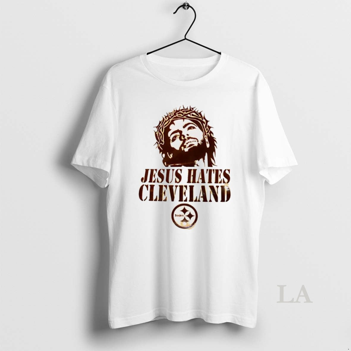 Original Jesus Hates Steelers Cleveland T-Shirts