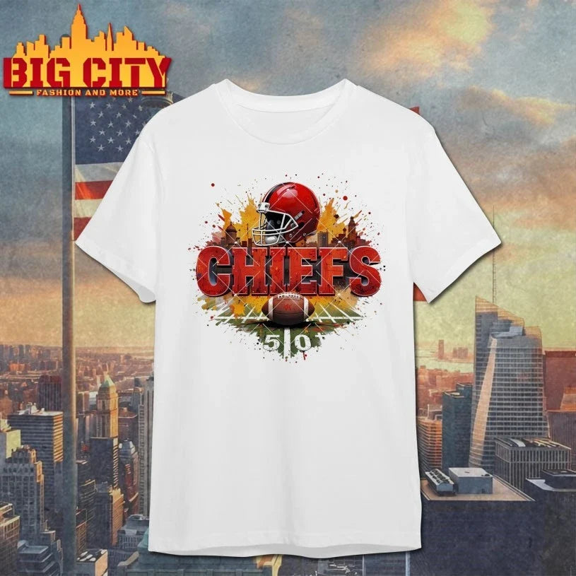 Original Kansas City Chiefs Football Logo Kansas City Chiefs Helmet T-Shirt
