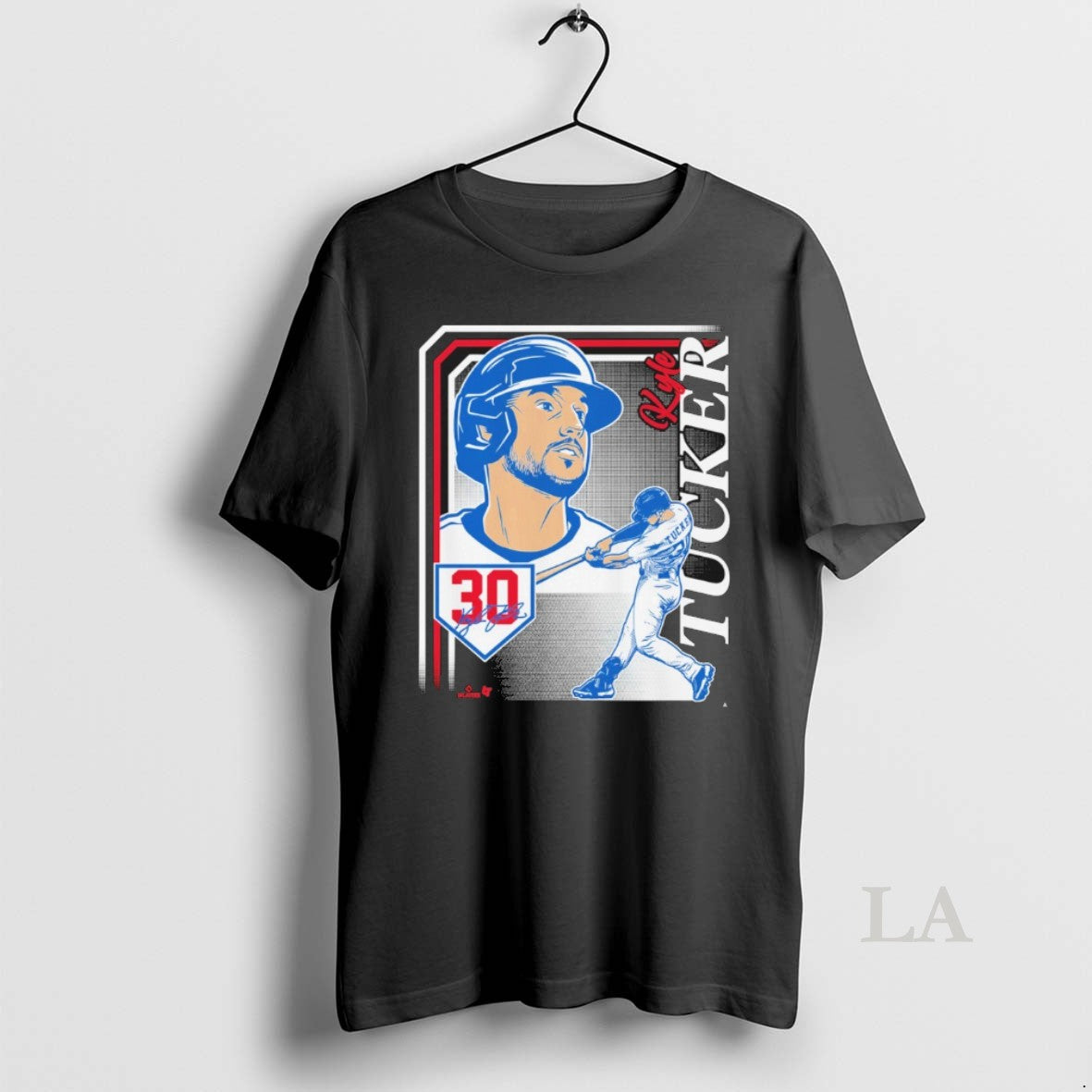 Original Kyle Tucker La Collage Frame Los Angeles Dodgers 2026 Mlb Signature T-Shirts
